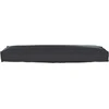Pallet pagalvių rinkinys 2 pcs Juoda 120 x 40 x 8 cm