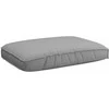 Pallet pagalvių rinkinys 3 pcs Pilka Oksfordo audinys