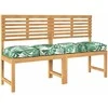 Pagalvėlė 4 pcs Lapų raštas 40 x 40 x 8 cm Oksfordo audinys