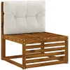 Pallet atlošas VIANEN 100% poliesteris Balta 70 x 60 x 12 cm