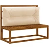 Pallet atlošas VIANEN 100% poliesteris Kreminė 120 x 40 x 12 cm
