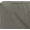 Pallet atlošas VIANEN 100% poliesteris Pilka 120 x 40 x 12 cm