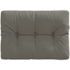 Pallet atlošas VIANEN 100% poliesteris Pilka 70 x 60 x 12 cm