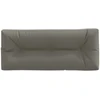 Pallet atlošas VIANEN 100% poliesteris Pilka 120 x 40 x 12 cm