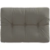 Pallet atlošas VIANEN 100% poliesteris Pilka 70 x 40 x 12 cm