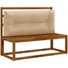 Pallet atlošas VIANEN 100% poliesteris Smėlio 120 x 40 x 12 cm