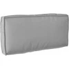Pagalvėlė Pilka 80 x 40 x 12 cm Oksfordo audinys