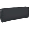 Pagalvėlė Juoda 120 x 40 x 12 cm Oksfordo audinys