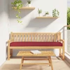 Pallet pagalvė Oksfordo audinys Vyno raudona 180 x 40 x 8 cm