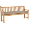 Pallet pagalvė Taupe 200 x 40 x 8 cm Oksfordo audinys