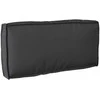 Pagalvėlė Juoda 80 x 40 x 12 cm Oksfordo audinys