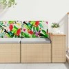 Pagalvėlė Gėlių Įvairiaspalvis 50 x 40 x 12 cm Oksfordo audinys