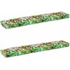 Pallet pagalvių rinkinys 2 pcs Tropinė džiunglė 200 x 40 x 8 cm
