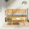 Pagalvėlė 4 pcs Pilka 40 x 40 x 8 cm Oksfordo audinys