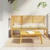Pagalvėlė 4 pcs Kreminė 40 x 40 x 8 cm Oksfordo audinys