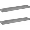 Pallet pagalvių rinkinys 2 pcs Pilka 200 x 40 x 8 cm