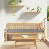Pallet pagalvių rinkinys 2 pcs Pilka 200 x 40 x 8 cm