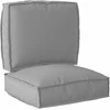Pallet pagalvių rinkinys 2 pcs Pilka 50 x 50 x 12 cm