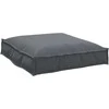 Pallet pagalvių rinkinys 2 pcs Antracitas Oksfordo audinys
