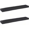 Pallet pagalvių rinkinys 2 pcs Juoda 200 x 40 x 8 cm