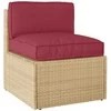 Pallet pagalvių rinkinys 2 pcs Juoda Oksfordo audinys