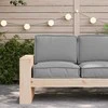 Pallet pagalvių rinkinys 2 pcs Pilka Oksfordo audinys