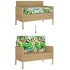 Pallet pagalvių rinkinys 2 pcs Smėlio Oksfordo audinys