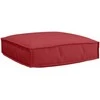 Pallet pagalvių rinkinys 2 pcs Vyno raudona Oksfordo audinys