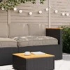 Pagalvių komplektas 3 pcs Taupe Oksfordo audinys