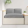 Pagalvių komplektas 3 pcs Pilka Oksfordo audinys