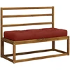 Pallet sėdynės pagalvėlė VIANEN 100% poliesteris Raudona