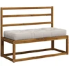 Pallet sėdynės pagalvėlė VIANEN 100% poliesteris Balta