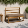 Pallet sėdynės pagalvėlė VIANEN 100% poliesteris Taupe
