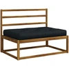 Pallet sėdynės pagalvėlė VIANEN 100% poliesteris Tamsiai mėlyna