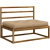 Pallet sėdynės pagalvėlė VIANEN 100% poliesteris Smėlio