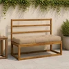 Pallet sėdynės pagalvėlė VIANEN 100% poliesteris Smėlio