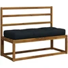 Pallet sėdynės pagalvėlė VIANEN 100% poliesteris Tamsiai mėlyna