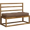 Pallet sėdynės pagalvėlė VIANEN 100% poliesteris Taupe