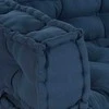 Šiuolaikinis sofos pagalvėlė 3 vnt. Audinys Indigo