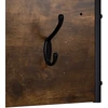 Paltas Dūminio ąžuolo 100 x 30 x 25 cm Apdirbta mediena