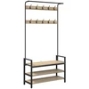 Paltas Sonoma ąžuolas 95 x 34 x 184 cm Apdirbta mediena