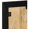 paltų kabykla 40x2x80 cm Tvirtas neapdorotos medienos mangas