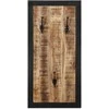 paltų kabykla 40x2x80 cm Tvirtas neapdorotos medienos mangas