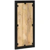 paltų kabykla 40x2x80 cm Tvirtas neapdorotos medienos mangas
