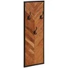 paltų kabyklos 2 vnt 35x1x90 cm akacijos masyvo