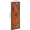 paltų kabyklos 2 vnt 35x1x90 cm akacijos masyvo