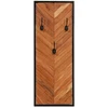 paltų kabyklos 2 vnt 35x1x90 cm akacijos masyvo