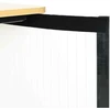 Parodų prekystalis Šviesiai ruda ir balta 80 x 40 x 93 cm