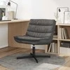 Sukamasis krėslas Juoda 63 x 75 x 76 cm Antikinis PU