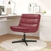 Sukamasis krėslas Vyno raudona 63 x 75 x 76 cm PU
